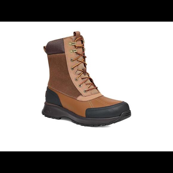 UGG Men's Emmett Duck Boot Hi, Chestnut, US Size 10